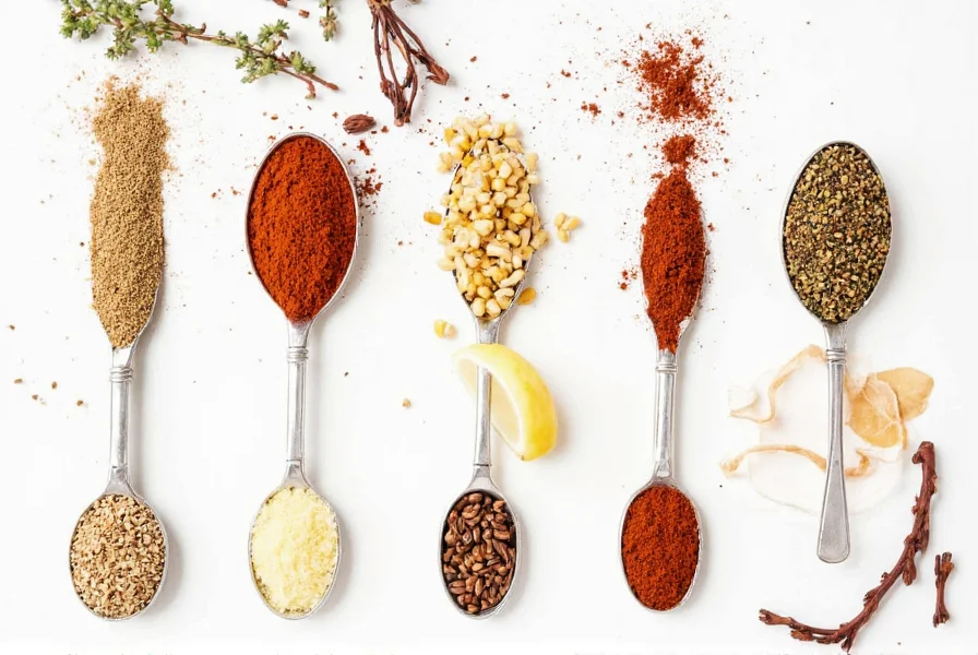 Spice Rack on a Counter