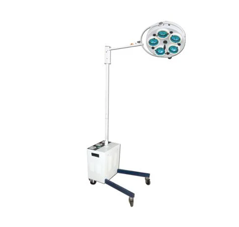
4 holes mobile exam operating dental halogen lamp 