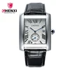 Specific CHENXI 093 Men's Quartz Wrist Watch Regular Square Leather Strap Chronograph Watch Product Description