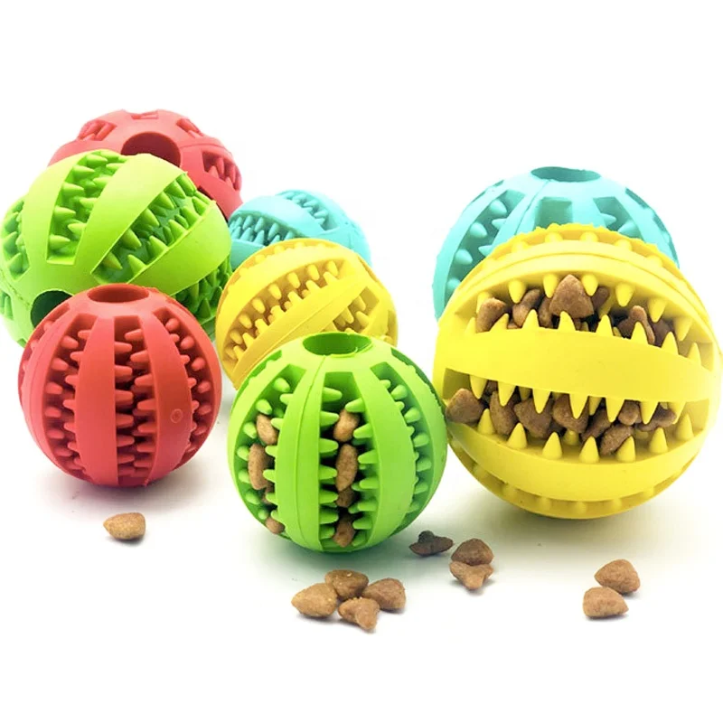 

New Design Pet Dog Molar Teeth Cleaning Rubber Ball