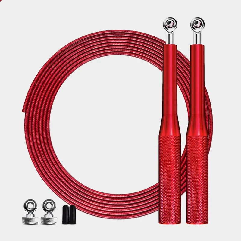 

Amazon Skipping Rope Adjustable Customized Logo Cheap Exercise Jump Skipping Rope Speed Jump Rope, Black, silver ,red, yellow ,blue ,etc.