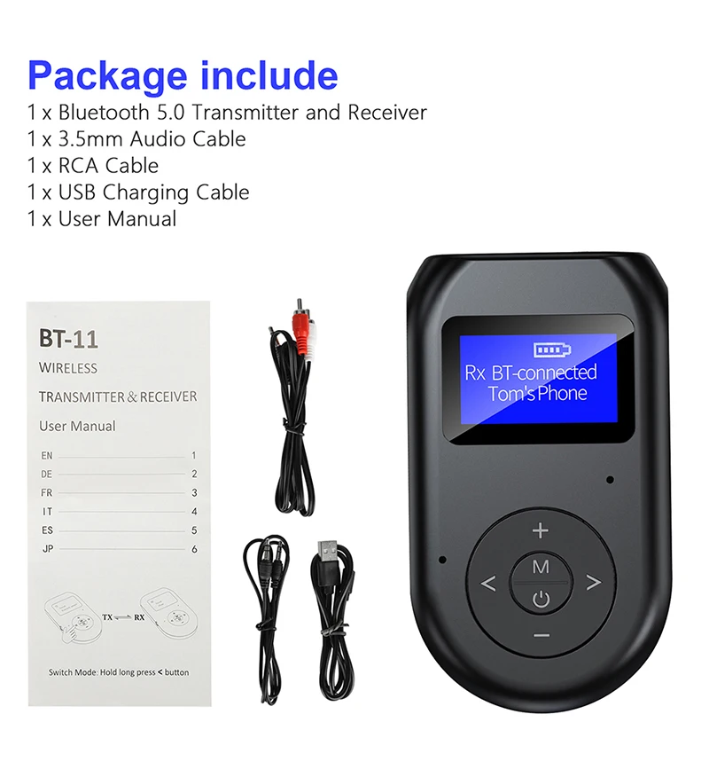 car fm transmitter with bluetooth