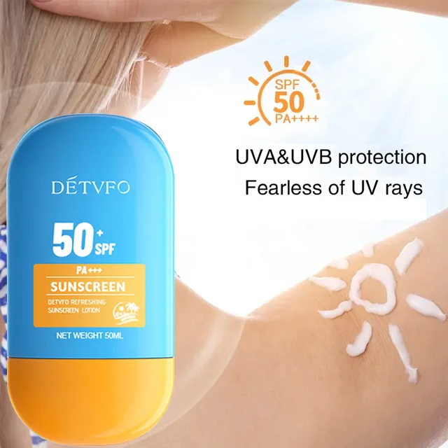 

Custom Private Label Organic Sun Screen Cream Waterproof Mineral Sunscreen Lotion Spf 50