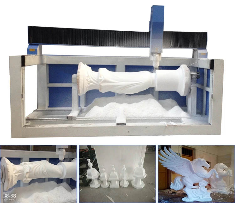 4 axis woodworking cnc router