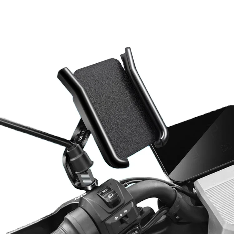 

360 Rotation Bike Phone Holder Motorbike Motorcycle Aluminum Alloy Phone Holder Handlebar Motorbike Phone Holder for motorbike