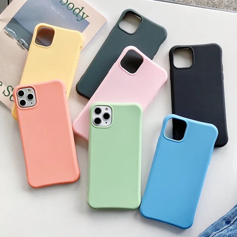 

Anti Shock Proof Slim Matte liquid Silicone phone case for iphone phone case silicone for iphone 13 pro max phone case, Candy colors