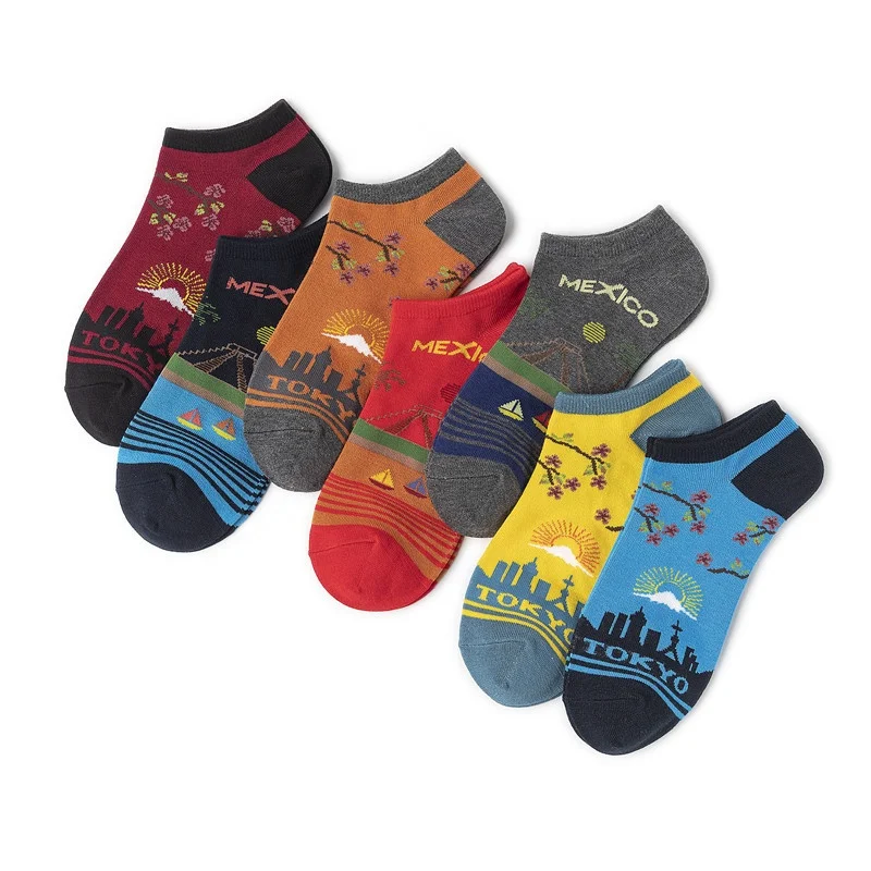 

Men bamboo fiber socks business dress men colorful socks men's ankle dress socks