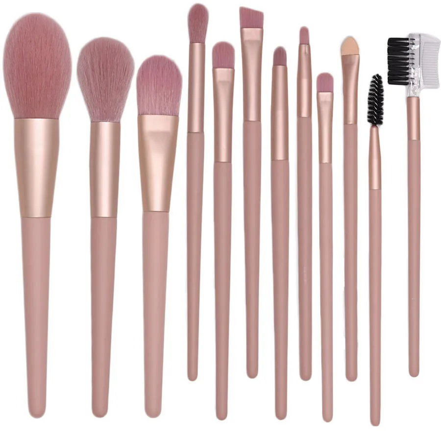 

Pop Beauty Tool 12Pcs Pink Makeup Brush Set