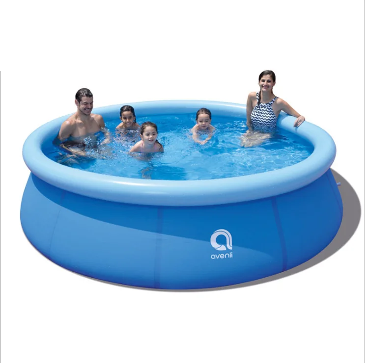 

outdoor and indoor home use garden high quality inflatable swimming pool for adults and kids, Light blue