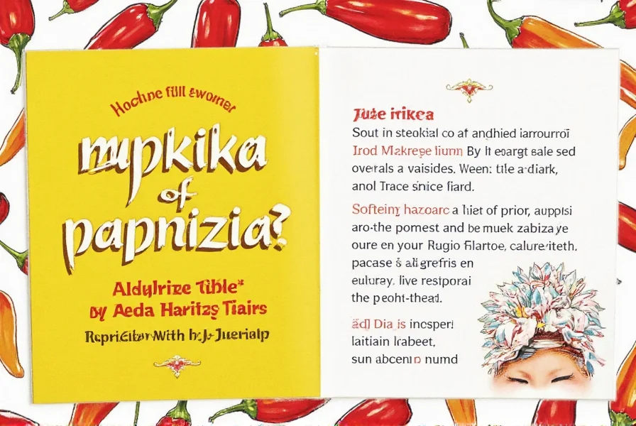 paprika in dish