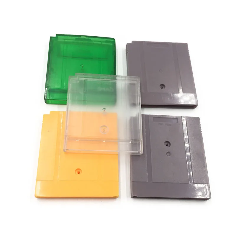 

For Gameboy/GB/GBC/GBA SP games case Replacement game cartridge shell case, Yellow,green,gray