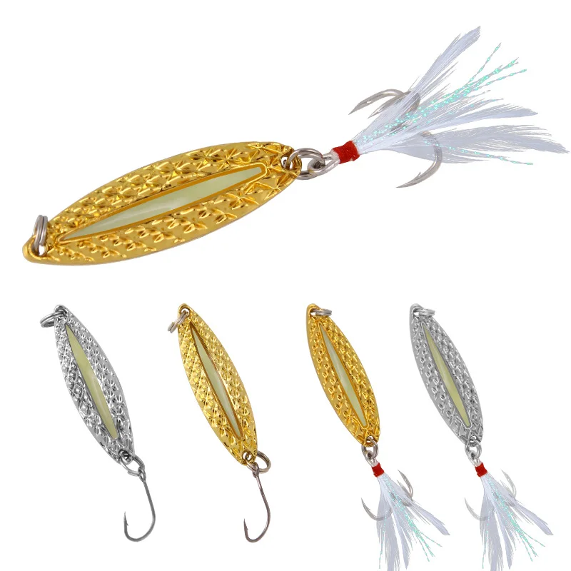 

2021 Hot Sales Metal Spoon Fishing Bait 2.5g 3.5g 5g 7g 10g 15g 20g Spinner Lure Spoon, 2 colors