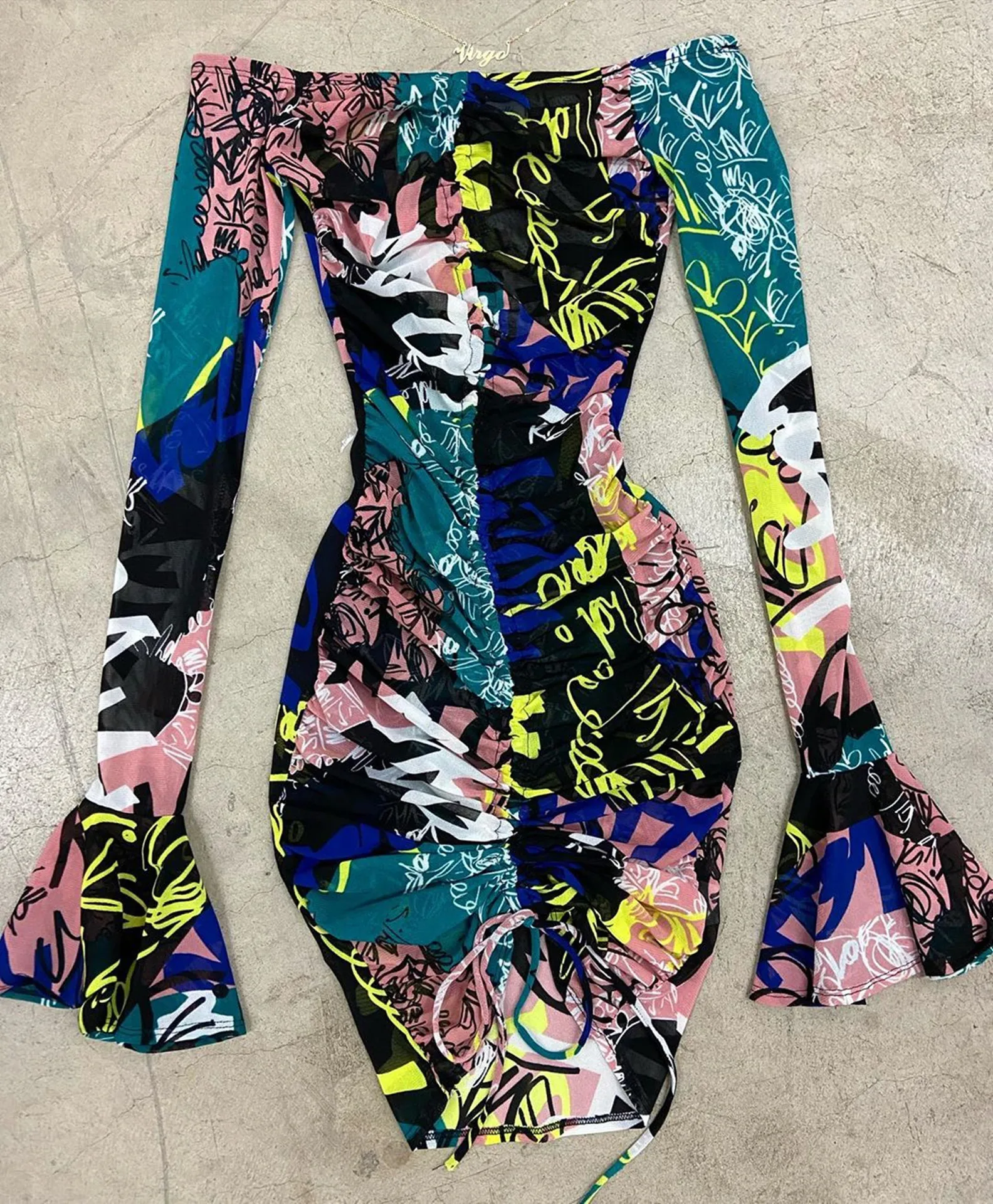 

Wholesale printing flower girl's casual dresses, Customized color