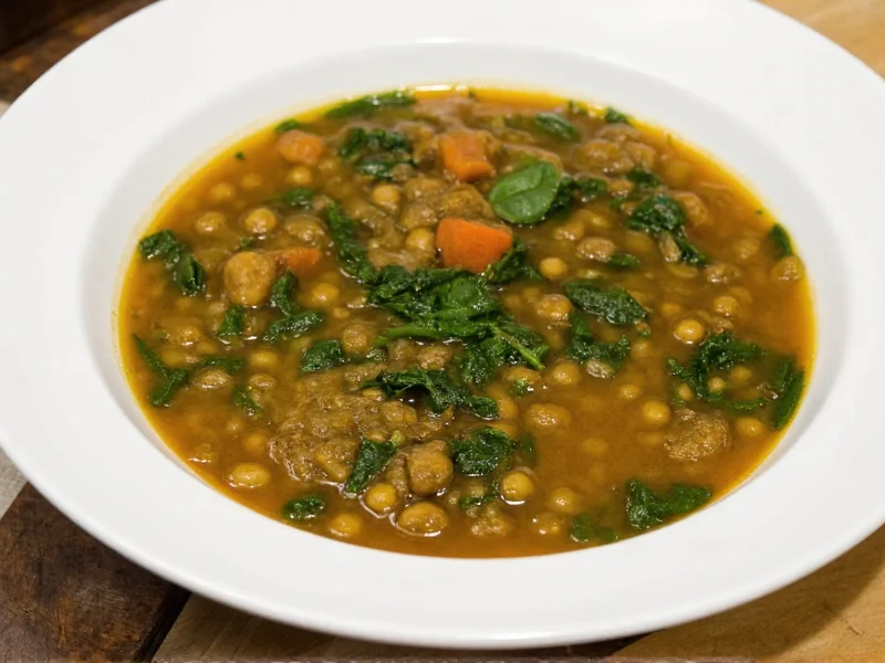 Lentil and Spinach Soup: Nutritious Recipe & Health Benefits