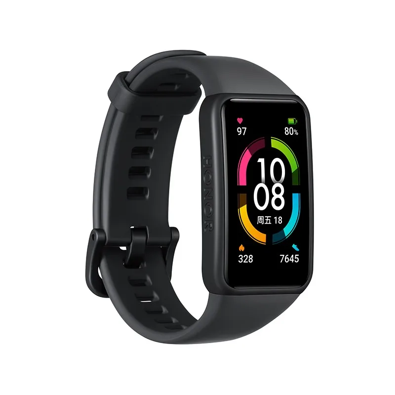 

Honor Band 6 Smart Bracelet Waterproof Fitness Tracker Sleep Heart Rate Monitoring Music Calling Sport Smart Band
