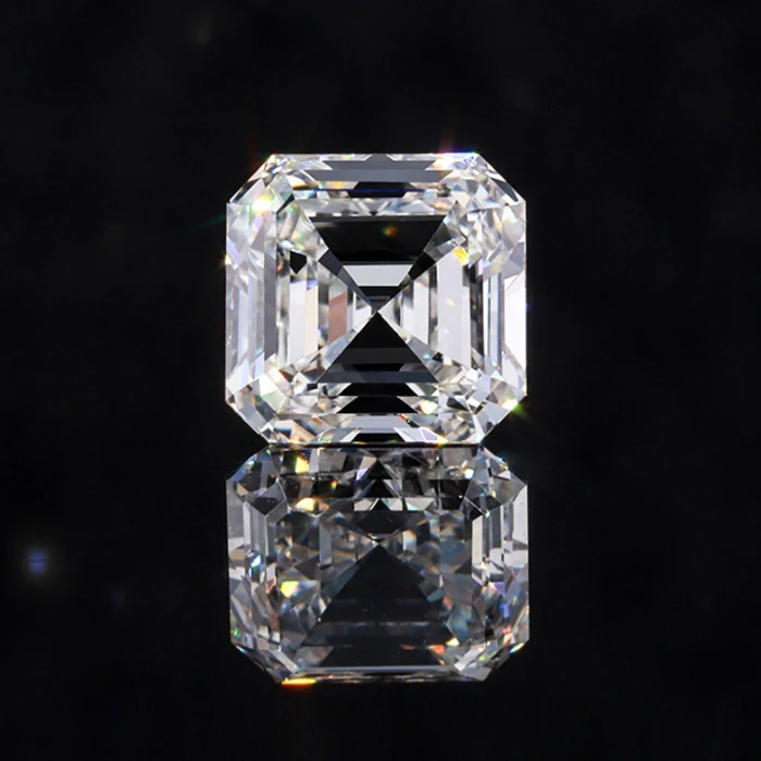 

Wholesale Lab Made Cultivated Diamond VVS HPHT Pagoda Shape 0.5-1 Carat Asscher Cut CVD Lab Grown Loose Diamond, Def