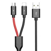 Wholesale Three in One dual port usb fast charger cable 3 in 1 multi use mobile phone tablet charging sync data cable line