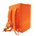 1680D Polyester 96 Can Insulation Thermal Large Delivery Food Fruit Waterproof Cooler Backpack