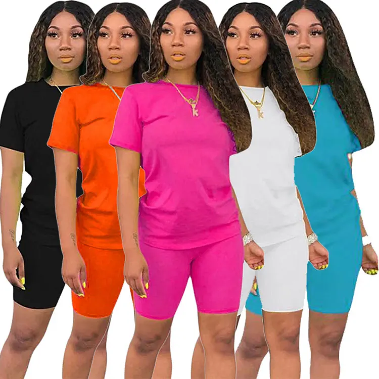 

Wholesale 16 Colors Plus Size Cotton Biker Shorts Sport Shorts For Women Summer Shorts For Women 2021, As shown