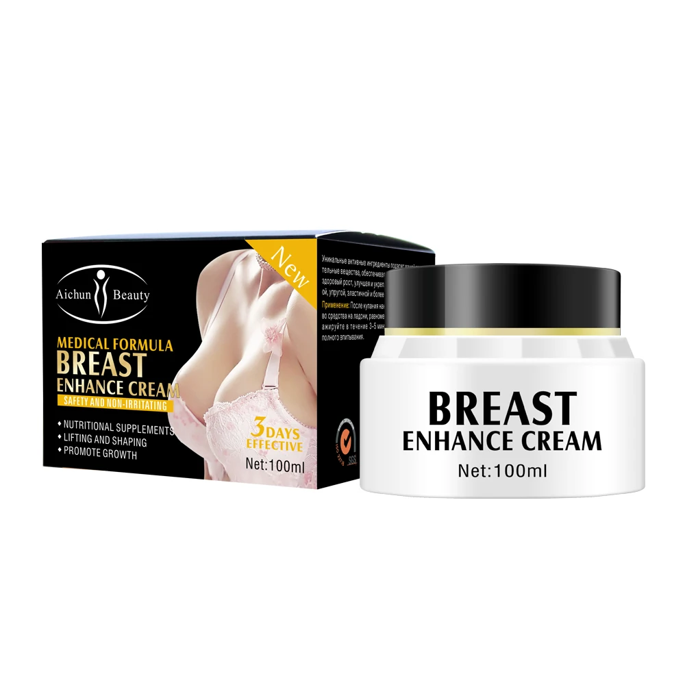 

Instant Big Boobs Massager Cream Medical Natural Big Breast Tightening Lifting Enhancement Cream 100ml