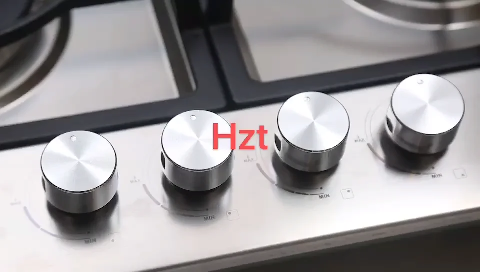 24 Inch Series Stainless Steel Built In Cook Top 4 Burner Gas Cooktop