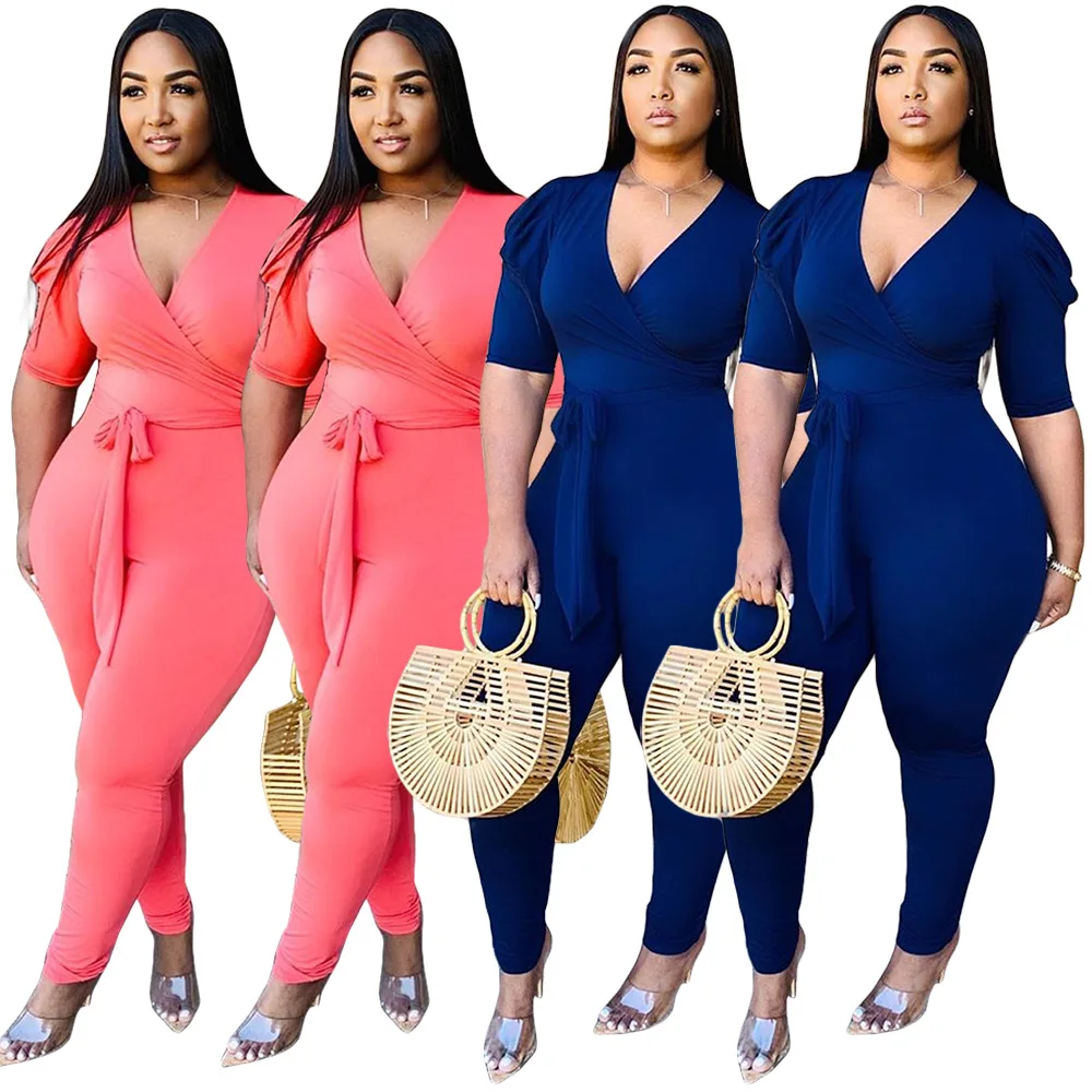 

Wholesale Sexy Halter Thin Strap Rose Red Bodysuit Bowknot Palazzo Pants Online women 2 piece set clothing sexy