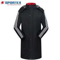 

Wholesale nylon Unisex Winter soccer training Jacket Football parka Swim parka Sports parka for adult and children