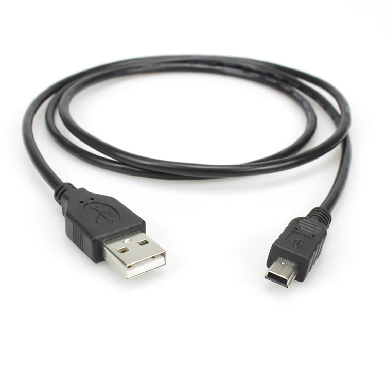 

1m USB cable USB 2.0 male to 5 pin mini usb cable computer data cable