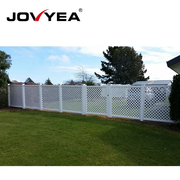 lattice privacy fence on chain link
