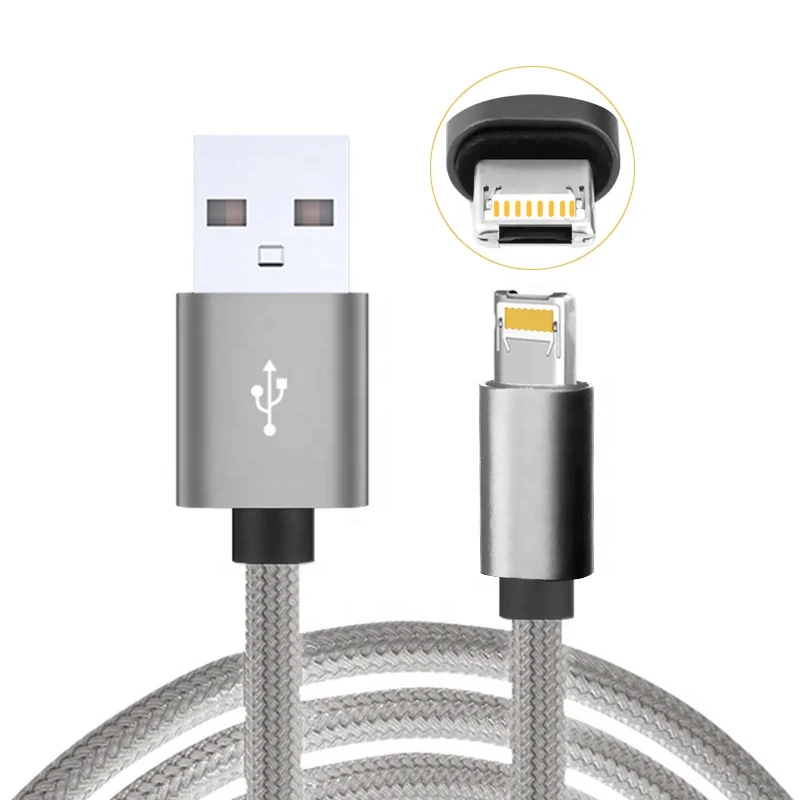 

WIK-JKT 2 in 1 USB Nylon Charging Cable Both for Android and for iphone, 6 color optional