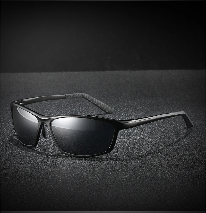 Hot Selling Alloy Frame Aluminum Mg Sports Polarized Men Sunglasses