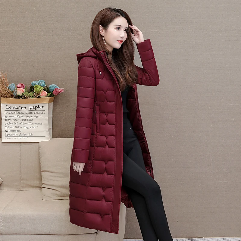 

Good sell women's jacketsold slim women trench coat winter hooded womens winter jackets, Picture color