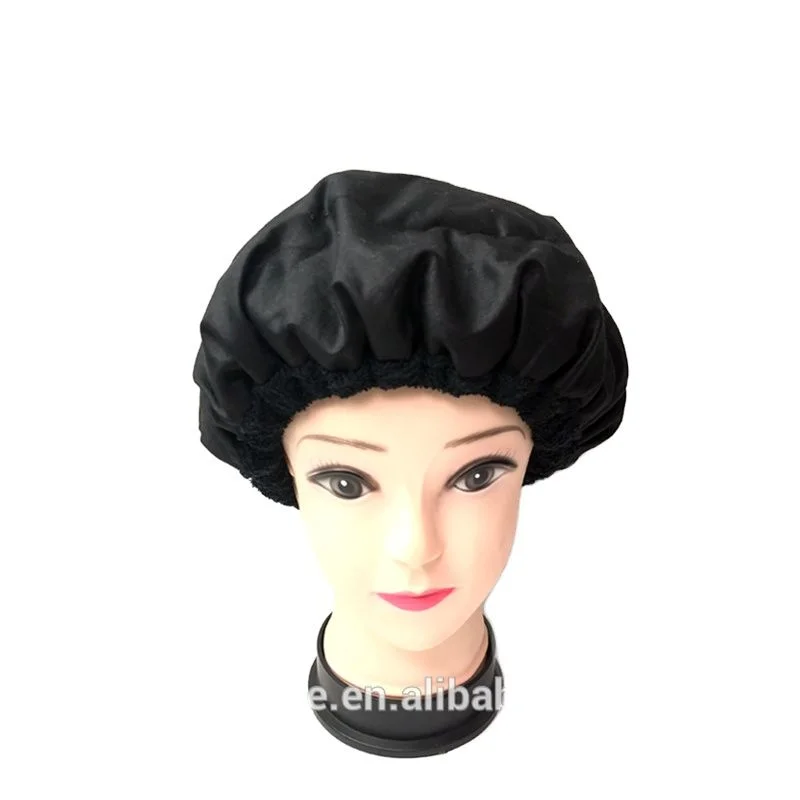 

Cordless Microwave Deep Conditioning Flaxseed Thermal Therapy Hot Bonnet Simple Hair Care Heat Cap