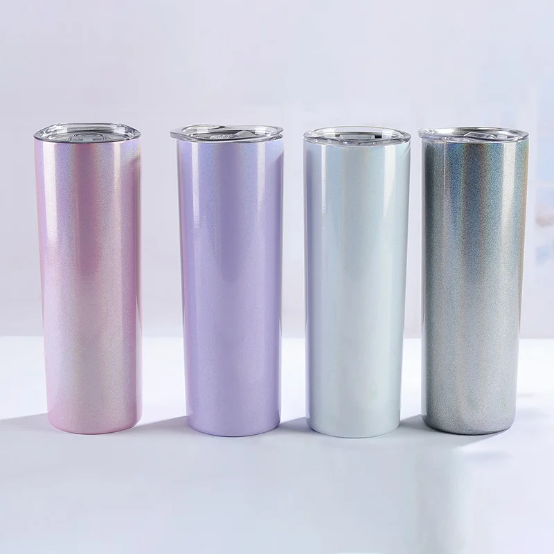 

Hot Sale 20oz Double Wall Stainless Steel Skinny Sublimation Tumbler Cups in Bulk, Customized color