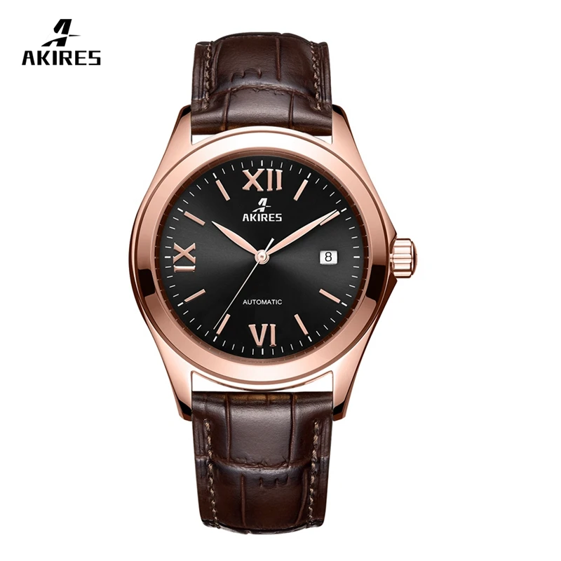 

Brand Akires minimalism automatic mens watch luxury watches men wrist