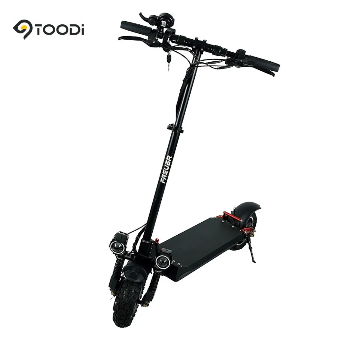 

China Toodi High Speed 2000W Powerful Scooter Dual Motor For Adult, Black