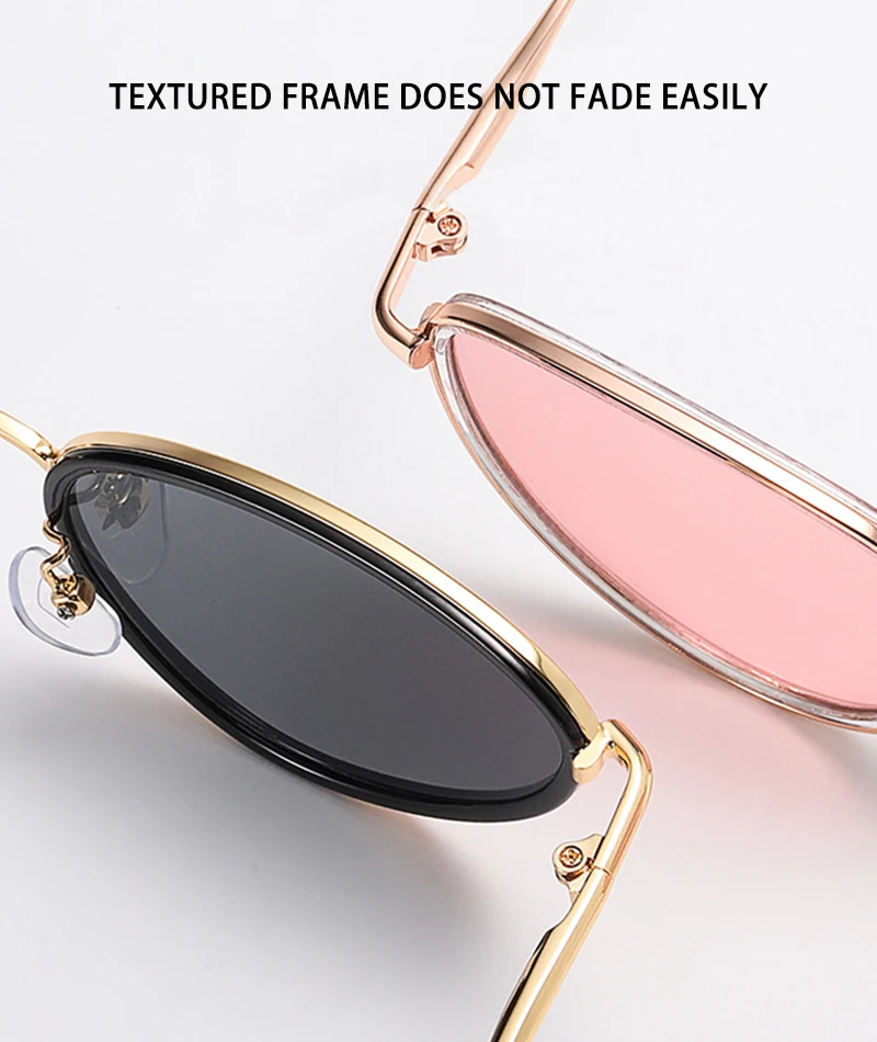 New Arrivals Cat Eye Trend Metal Sun Glasses Women Glasses UV400 Wholesale