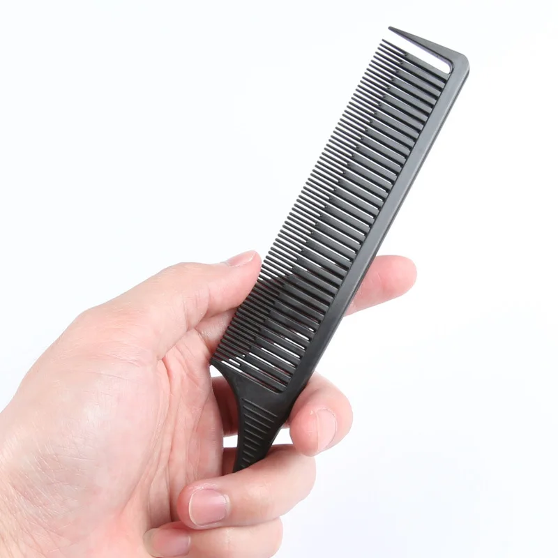 

High Quality Barber Accessories Comb Set Carbon Barber Combs Customized Rat Tail Comb, Black, gray, light gray, white, pink