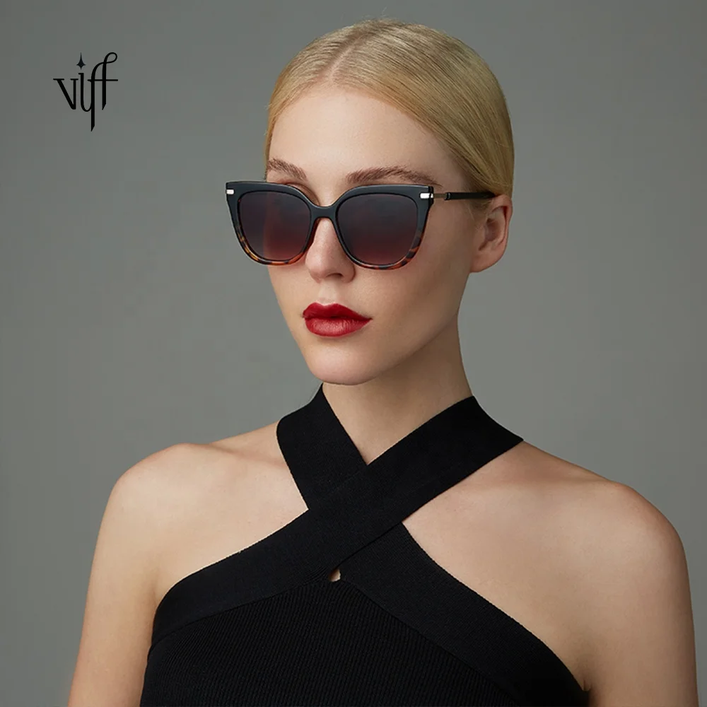 

Oversize Cateye Sunglasses VIFF HP19951Retro Gradient Lens Sun Glasses Lady Eyeglasses, Custom colors