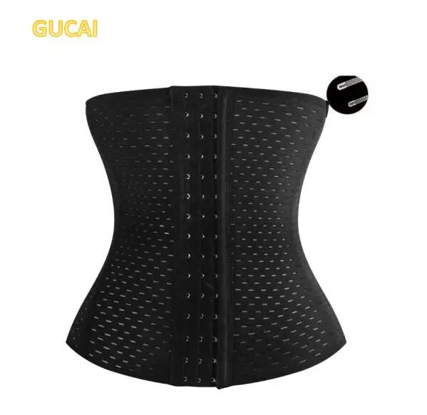 

Women's Waist Trainer Corset for Weight Loss Steel Boned Tummy Control Body Shaper with Adjustable Hooks