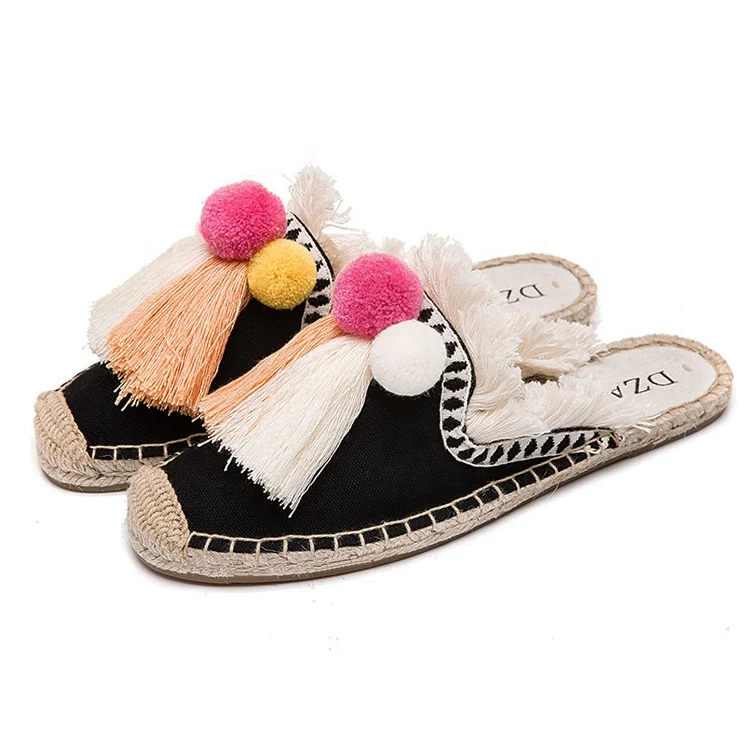 

Latest tassels espadrilles womens shoes custom women canvas shoes espadrilles, Beige,blue