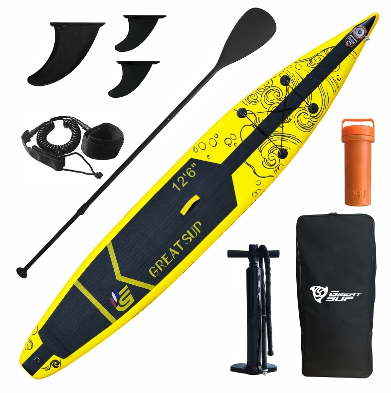 

Hot sell popular sup Low price professional professional RACING BOARD inflatable paddle board