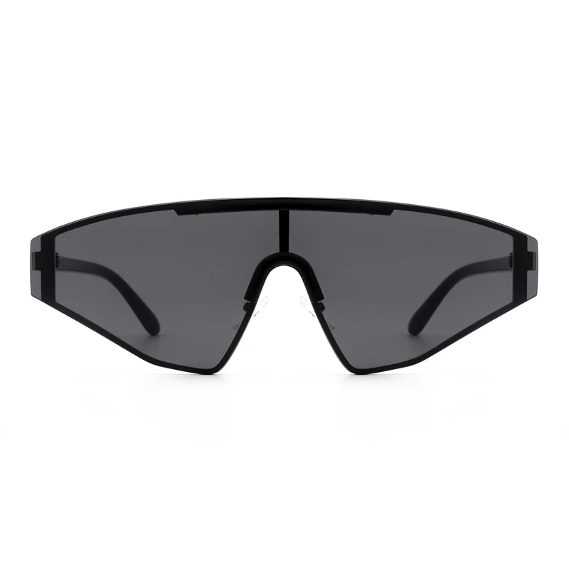 

U.S. Warehouse Shipping Spot Oversized One Piece Lens Uv400 Fashion Sunglasses