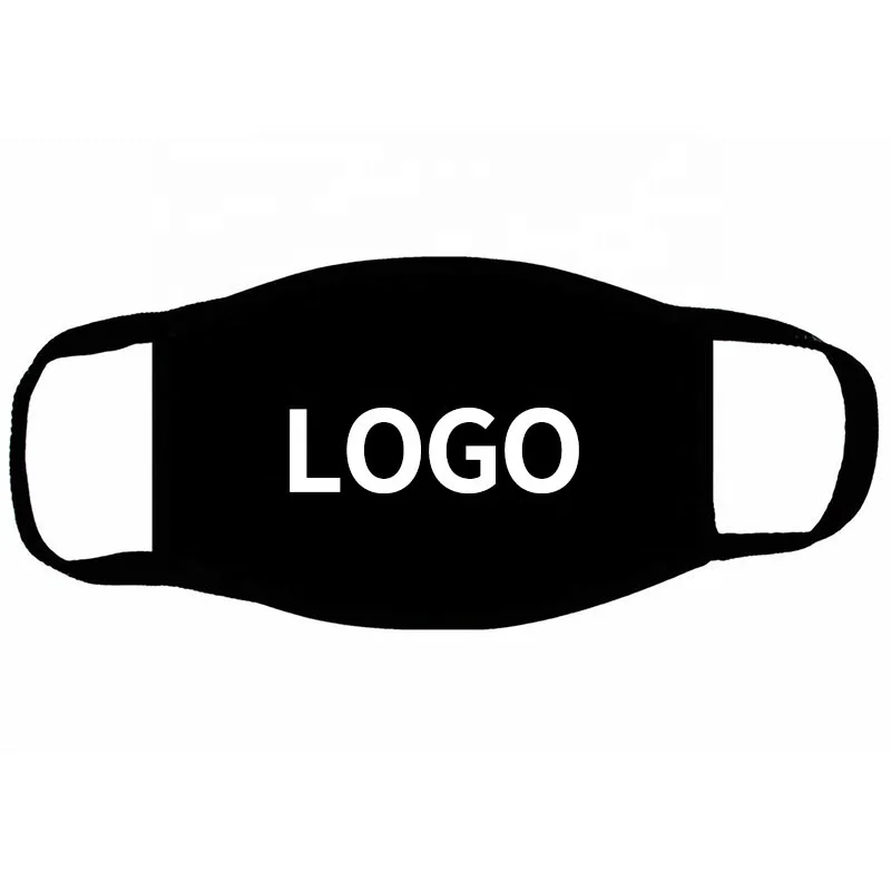 
Good Quality 3 Layers Washable Reusable Cotton Mask Custom Logo Fashion Kpop Mouth Masks 