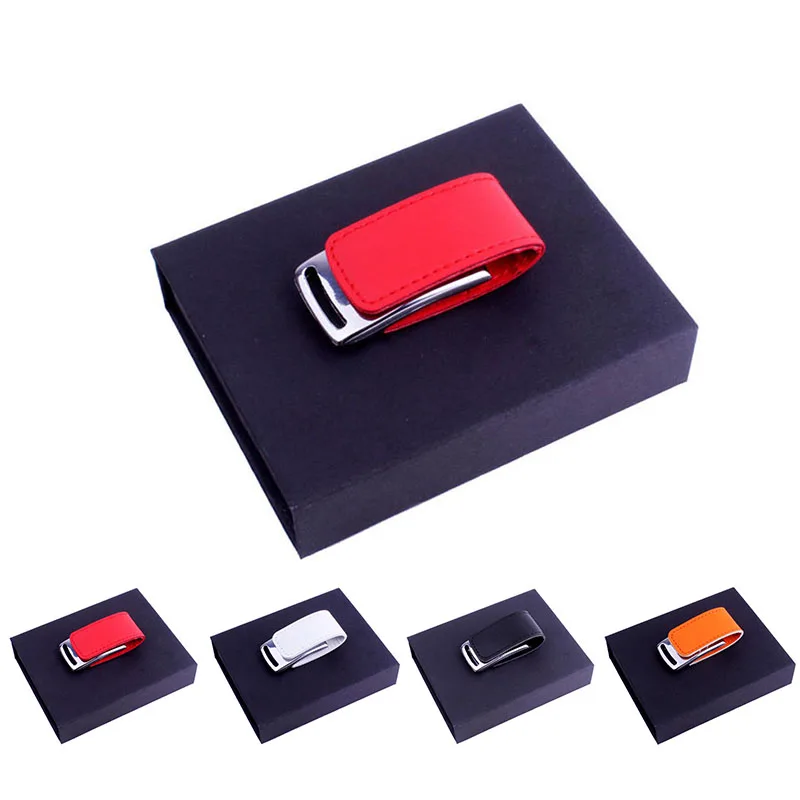 

JASTER USB3.0 leather pendrive 4GB 8GB 16GB 32GB 64GB 128GB pen drive USB Flash drives