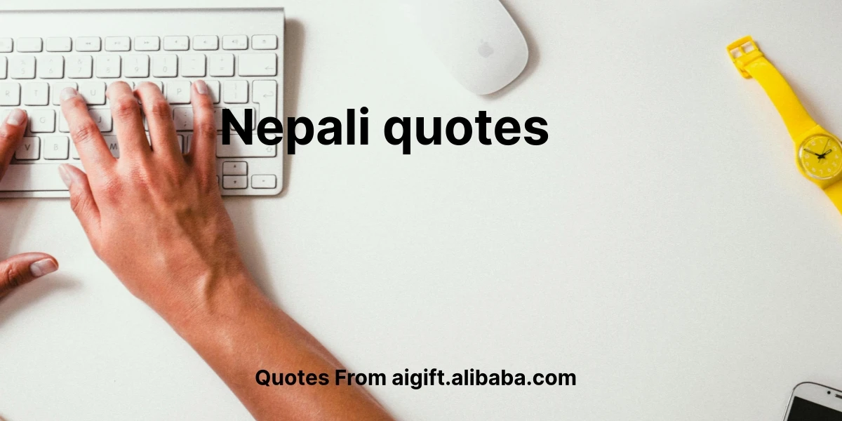 nepali quotes