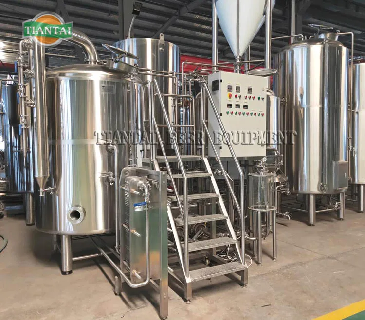
15 HL Stainless steel micro 1500L beer machinery beer production line 