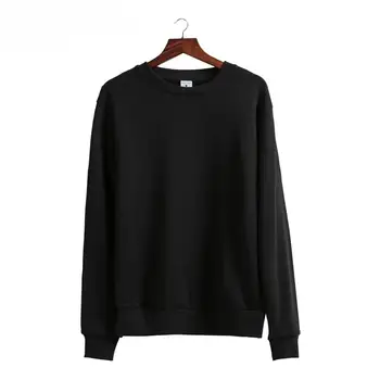 Download Soft Black Blank Mens Crew Neck Sweatshirt 100% Cotton For Sale Stocks - Buy Crew Neck ...