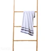 Tengyu yarn dyed bathroom towel bath shower plain dobby border face/hand/bath towels sets china supplier