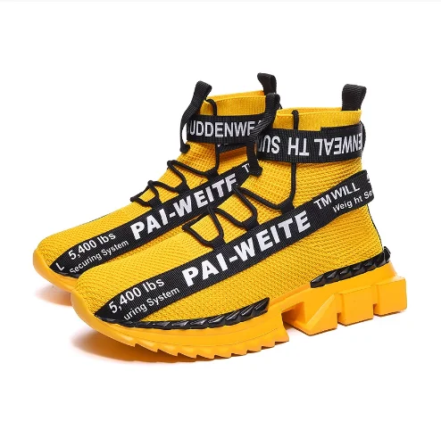 

Zapatos de calcetin de tejido volador para Hombre antideslizantes con amortiguacion